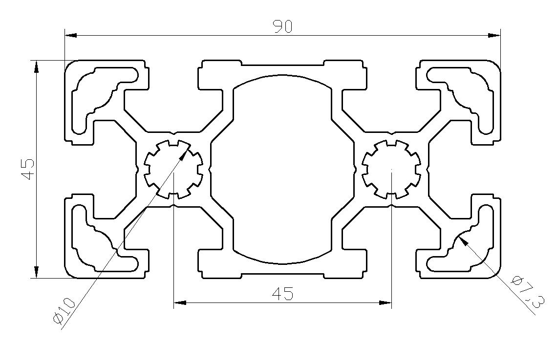 大量铝型材可供选择